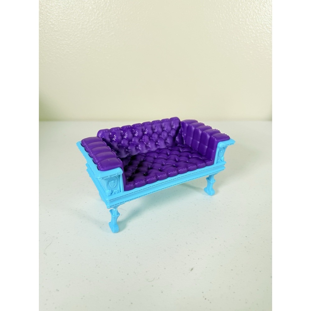 2 Monster High Doll's Deadluxe High School Playset Sofa Couch Furniture Mattel - Picture 3 of 6